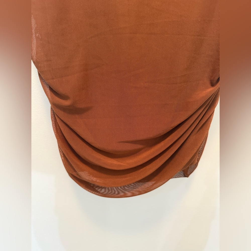 NWT Harlow‎ & Rose Two Piece Top and Skirt Set in Brown and Blue - Size M - Picture 6 of 12